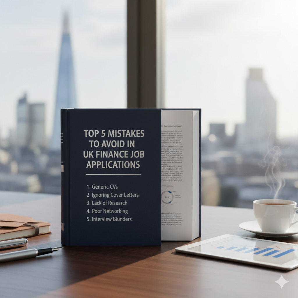Top 5 Mistakes to Avoid in UK Finance Job Applications